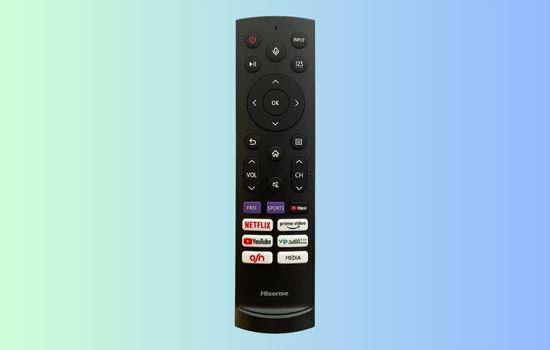 Hisense E7H 4K TV Remote