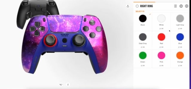 SCUF PS5 Controller with Color Change Customization