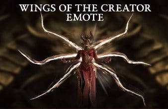 Diablo Wings of the Creator emote