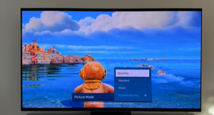 Samsung S95B OLED TV Review Filmmaker Mode