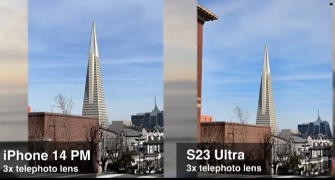 Samsung Galaxy S23 Ultra iPhone 14 Pro Max Camera test