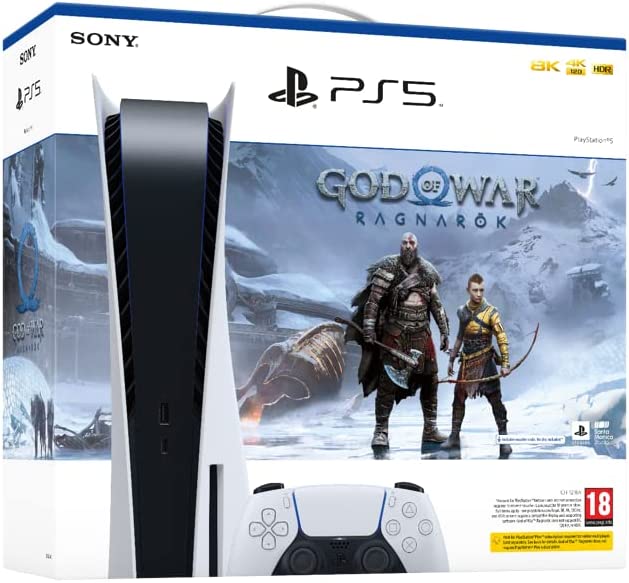 PlayStation 5 Console + God of War Ragnarök Bundle