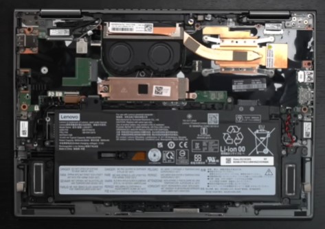 ThinkPad X1 Yoga Gen 8 Laptop Internals and Upgradeable options