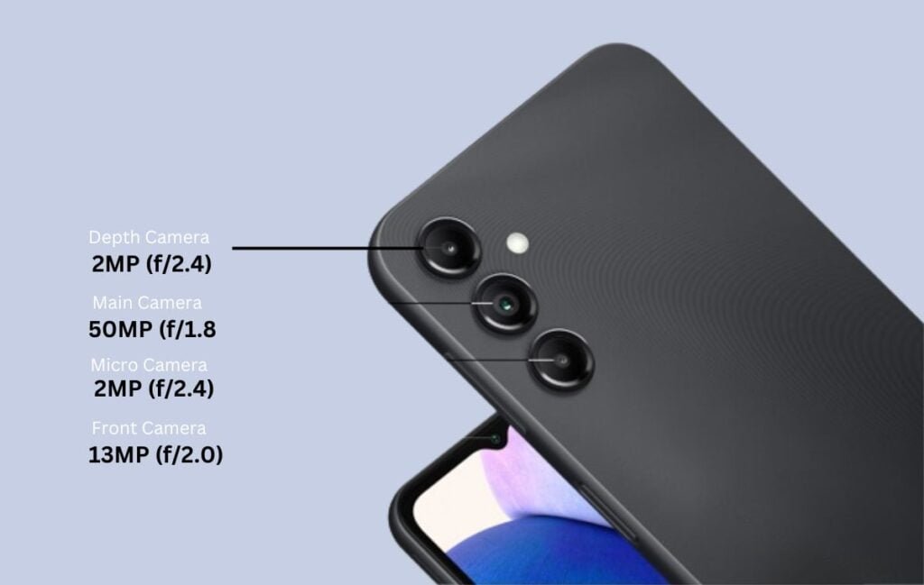 Samsung Galaxy A14 5G Review: Is It Worth It? 5 Back and Front Cameras