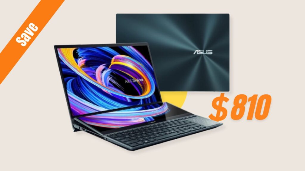 Save $810 on Asus ZenBook Pro Duo 15 Laptop