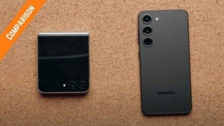 Samsung Galaxy Z Flip5 vs Galaxy S23