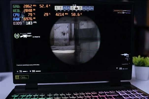 Acer Nitro 5 CS Go Gaming Test