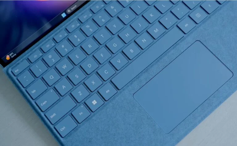 Microsoft Surface Pro 11 Keyboard and touchpad