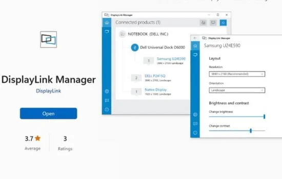 Minisopuru 13 in 1 USB C DisplayLink Manager app