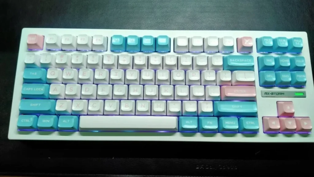 RX Storm RX870 Mechanical Keyboard RGB Lights and Preset